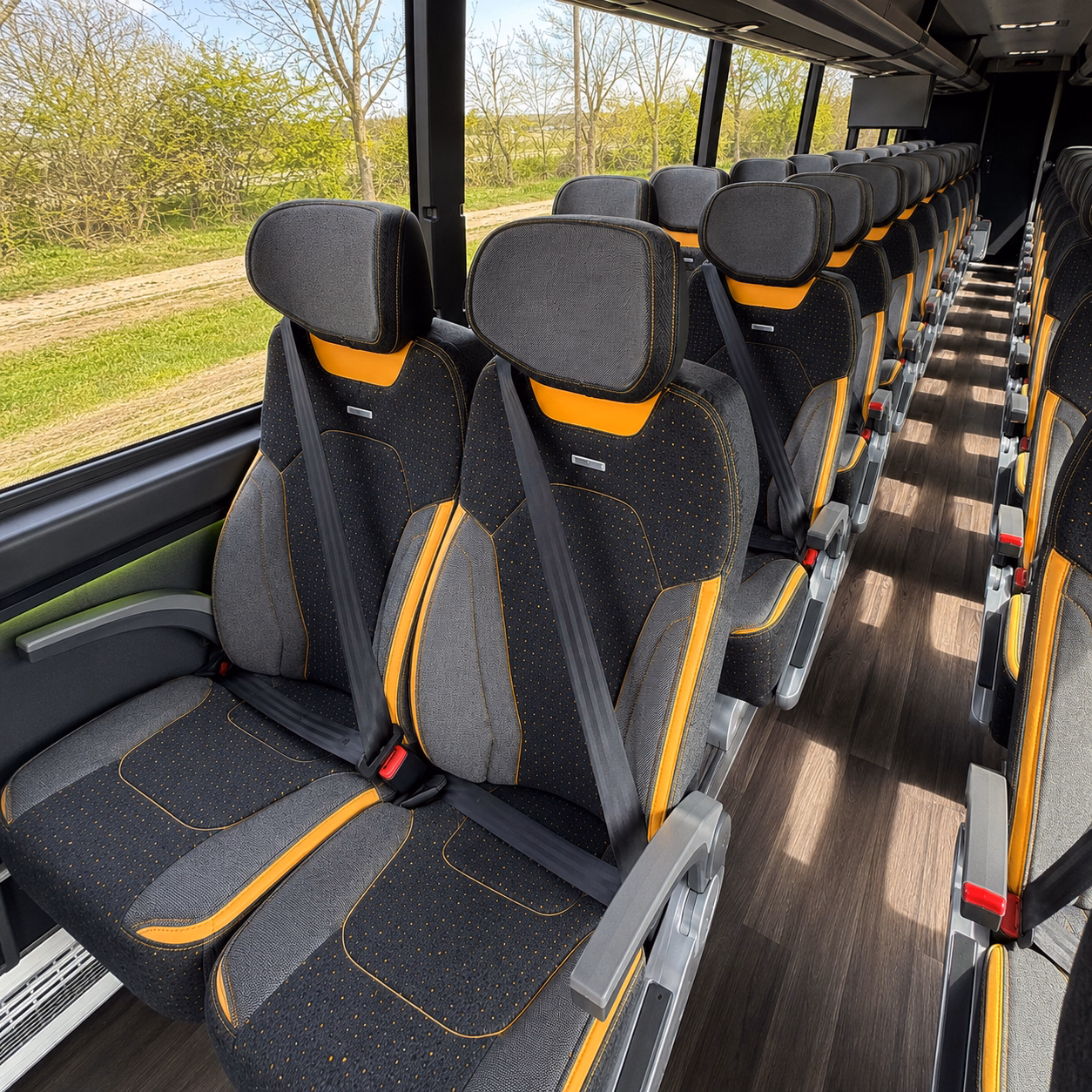 bartlett airport transportation onboard seating
