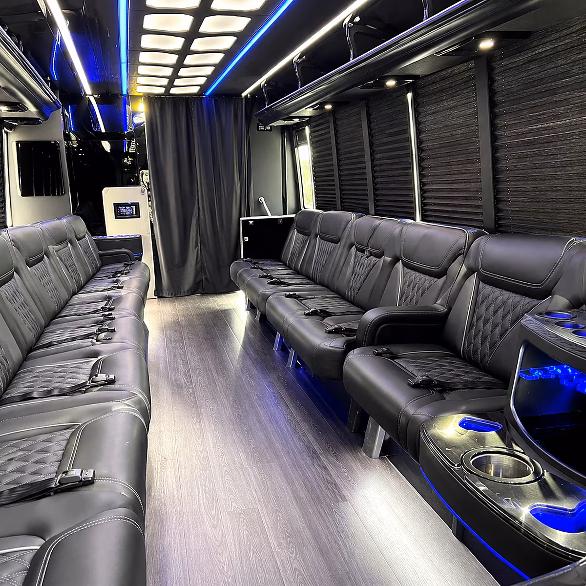 bartlett holiday party bus rental