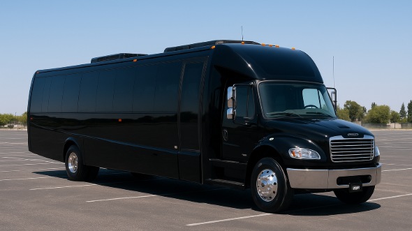 Exterior of Charter Bus Company Germantown's 30 Passenger Minibus in Germantown