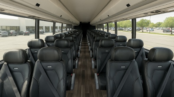 bartlett 15 passenger minibus inside