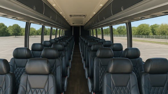 bartlett 50 passenger charter bus rental